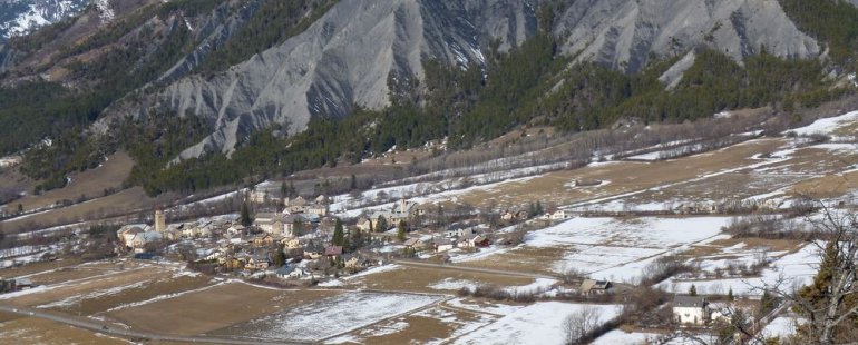 Faucon de Barcelonnette village