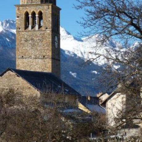 Faucon de Barcelonnette église