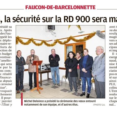 Article de presse de Sylvie ARNAUD Journaliste locale La Provence