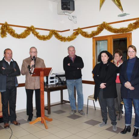 Photo numérique lors Cérémonie de VOEUX 2018 prise par Sylvie ARNAUD Journaliste la Provence