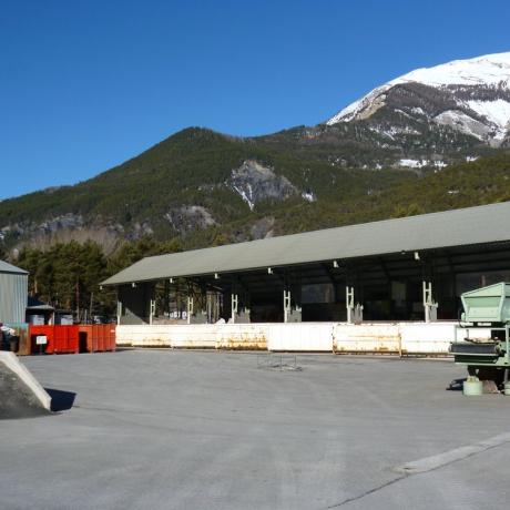 Vue Générale DECHETTERIE PLAN LA CROIX