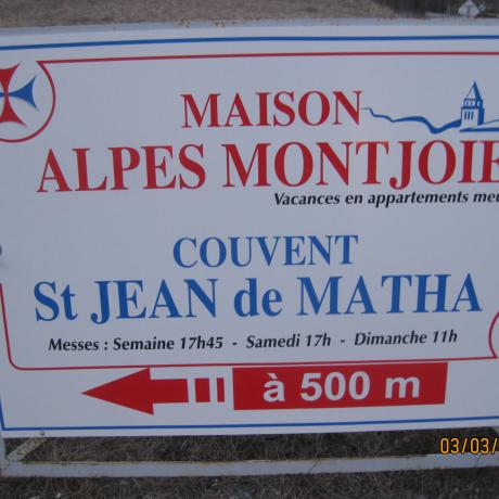 Affichage Saint Jean de MATHA