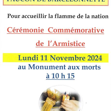 Cérémonie 11.11.2024 Cérémonie 11.11.2024