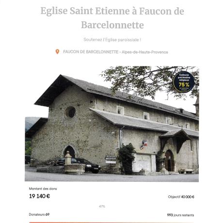 Fond du Patr.église Faucon Fond du Patr.église Faucon