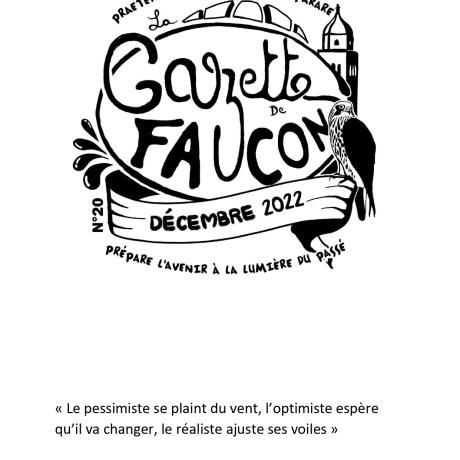 Gazette de Faucon N°20 - décembre 2022