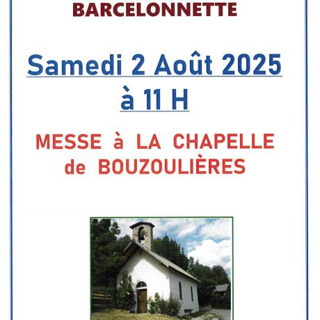 Messe Bouzoulières 