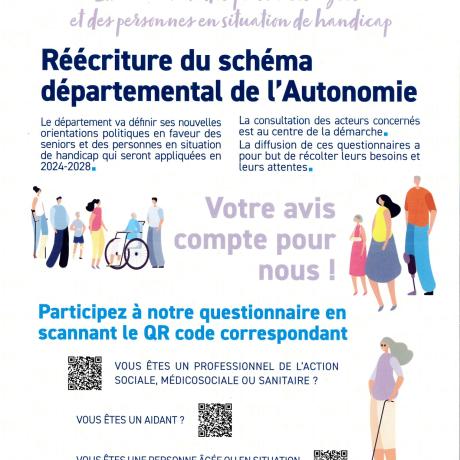 Réécriture du schéma départemental de l'autonomie