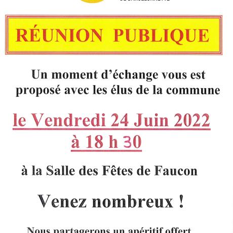 Réunion Publique 24.06.2022