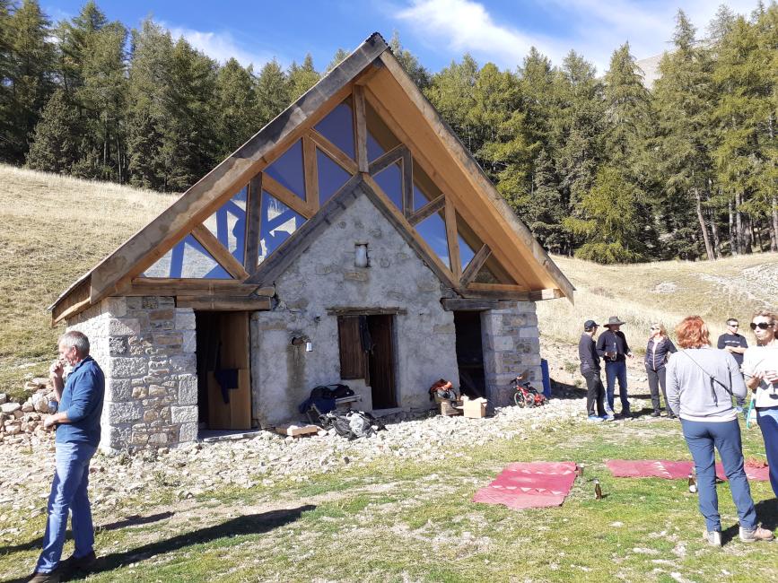 Inauguration de la cabane de Soleil Bœuf