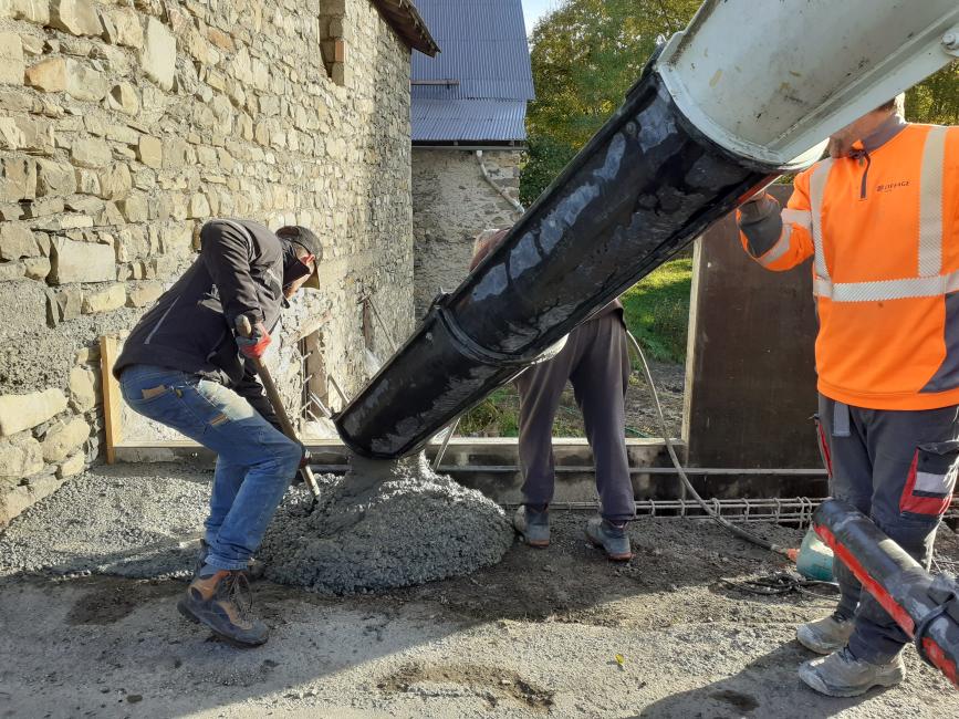 Route de la Fabrique - Renforcement du mur de soutènement