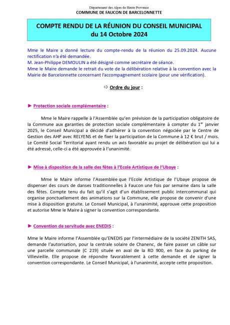 Cpte rendu 14.10.2024