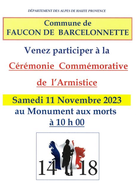 Cérémonie du 11 novembre