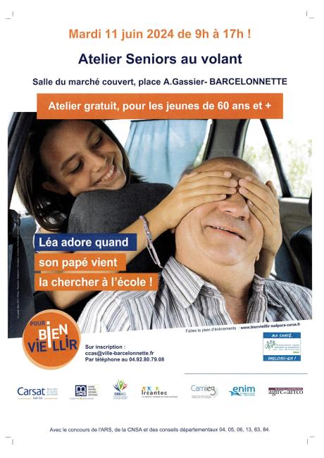 Atelier Sénior au volant