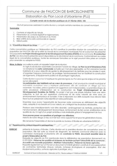 Compte rendu réunion PLU 21.02.25