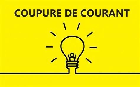 coupure de courant