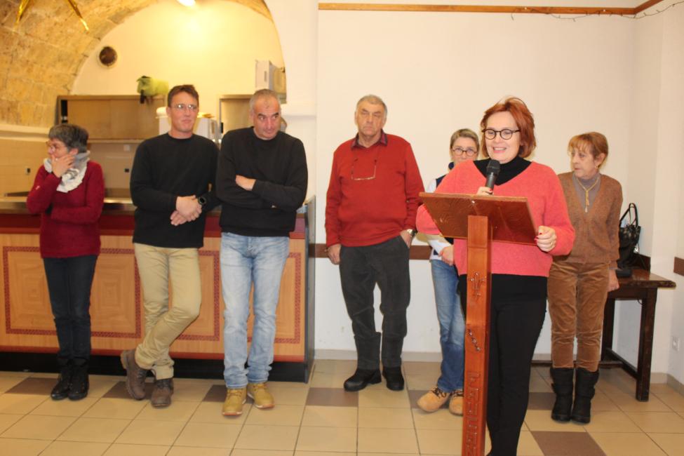 Cérémonie des vœux 23.01.2023 Photo La Provence