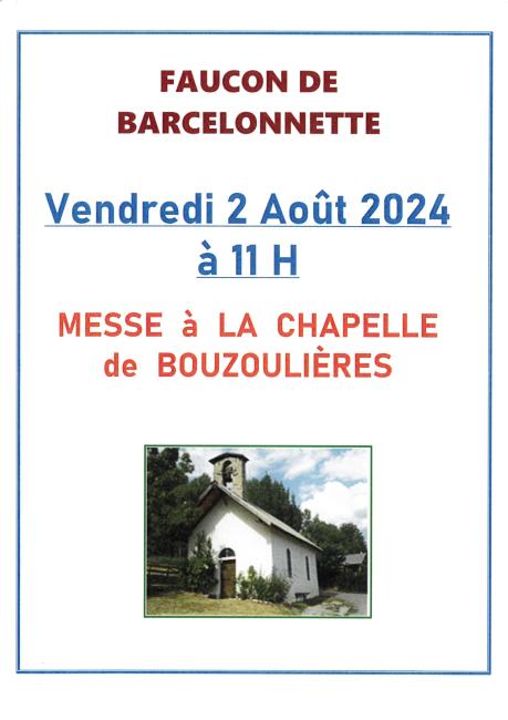 Messe Bouzoulières 2024
