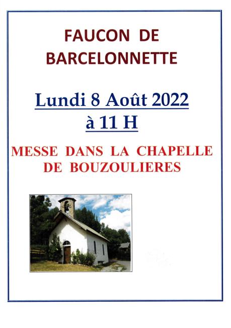 Messe à Bouzoulières