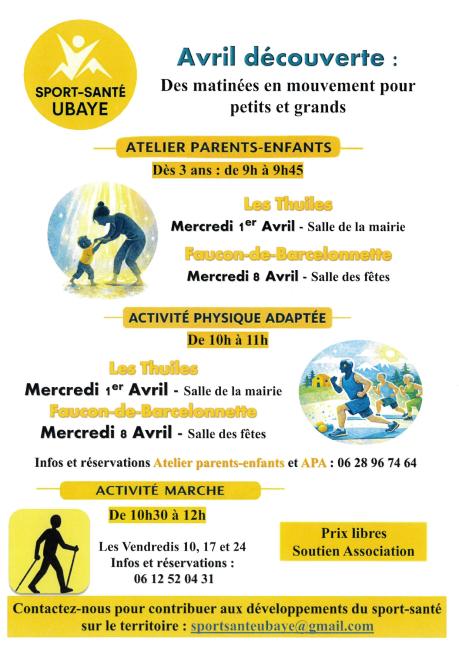 Sport santé ubaye