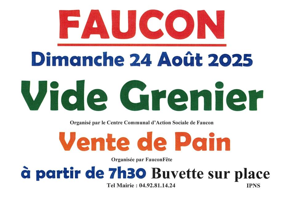 Vide grenier 24.08.2025